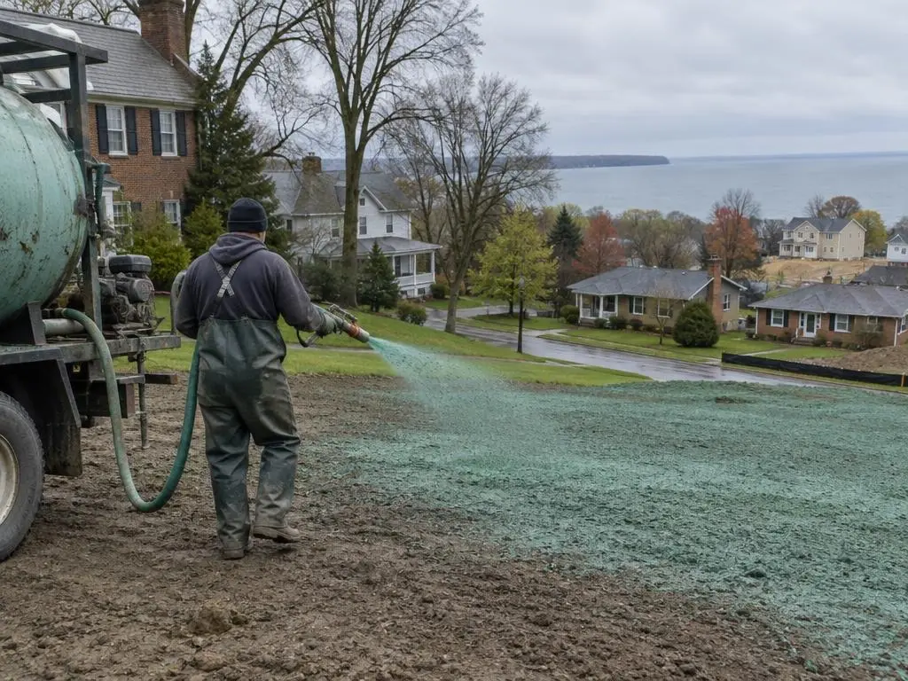 Hydroseed Lawn Installation in Cleveland, OH