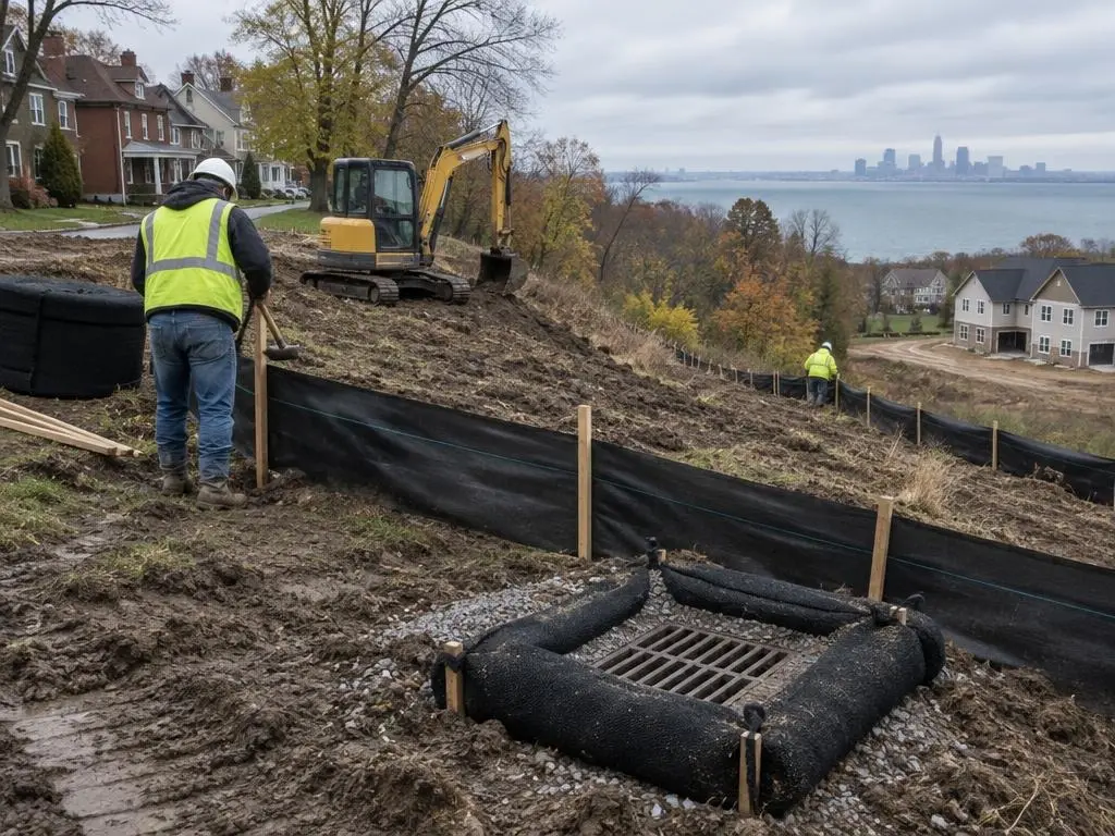 Silt Fence & Sediment Barriers in Cleveland, OH